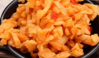 江苏原味萝卜干的腌制方法和步骤
